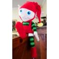 A RARE Elf called Willow. A plush, tall Manor soft toy. 45cm.