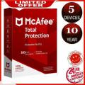 MCAFEE TOTAL PROTECTION 2020 10 YEAR LICENSE ANTIVIRUS WEEKEND SPECIAL!!#WIN#SALE#BEST#ANTIVIRUS#PRO