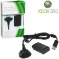 2 IN 1 XBOX 360 CHARGE AND PLAY KIT WITH CHARGE CABLE#CLEARANCE SALE #GAMER