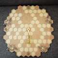 Limited Edition Bee Hive Wall Clock 50 cm - Light Background