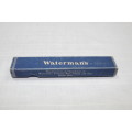 Waterman's taperite 877 - in original box!! reason for low price below.....