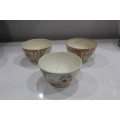 Voortrekker 1938 centenary bowls x 3 - Includes the rarer one! - see below