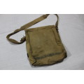 WW2 British gas mask MKVII Respirator Sling Bag