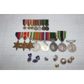 Set of 8 - with the super rare Colonial Police Medal!!.....details below.....