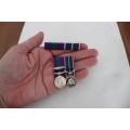 British Miniature medal set - details below.....