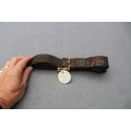 Very early Mauser rifle strap - reason for low price below.....