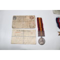 Boer War QSA and WW11 - family medals....see below.....
