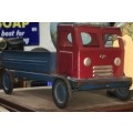 TIN TOY TRUCK MARKED STURDY PRODUCTS 32 CM