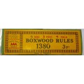 10 X  Boxwood Rules 4 Fold  New Old Stock,  (Never BeenUsed) R200 each