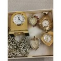 Pendand watches and small clock