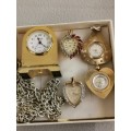 Pendand watches and small clock