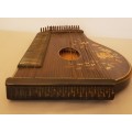 Rare Antique German Concert  Zither / Fretted Fingerboard / Lap Guitar in Carry Case
