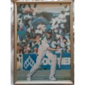 *** Signed and framed HANSIE CRONJE picture - discounted to R950!! ***