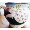 DELIGHTFUL !!! " FAT LADIES "  FRUIT BOWL BY WELL KNOWN S.A. ARTIST R.SENECAL 2002