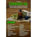 Medical Grade Cannabis 20ml cbd oil 500mg