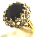 14 ct Gold and Genuine Sapphire Ring