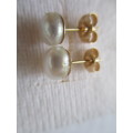 14ct Gold and F.W. Peals Stud/ Earrings