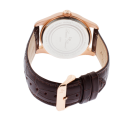 **RRP R7330.92**LUCIEN PICCARD® SWISS LEGEND BROWN LEATHER BAND CASUAL WATCH W/ BOX & MANUAL