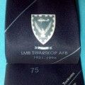 SAAF AFB SWARTKOP 75th ANNIVERSARY (1921 - 1996) commemorative tie & cover!