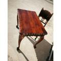 Small Versatile Marvelous Solid Imbuia, Ball and Claw Table / Kitchen / Dining / Entrance