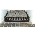 Fireplace. Jet Master Gas Fireplace - complete with bricks, fireplace grate and fittings.