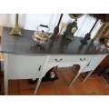 Classic French Country Sideboard / Server Painted in Tones of Grey