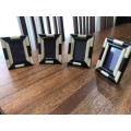 BOX OF 4 HANDMADE PICTURE FRAMES, 4 DIFFERENT STYLES AVAILABLE