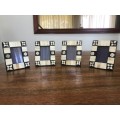 BOX OF 4 HANDMADE PICTURE FRAMES - STYLE 2