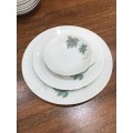 HUGE - 73 PIECE GENUINE NORITAKE JAPAN WILD IVY `102` DINNER SET