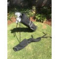 8 PIECE GOLF SET COMPLETE WITH GOLF BAG AND COVER