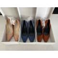 3 PAIRS OF BRAND NEW LADY`S HEELS - SIZE 4
