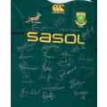 2009 Lions SA Tour -  autographed `Springbok` Jersey