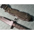 American M9 Bayonet with Scabbard