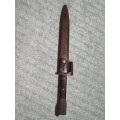 South African FN FAL / R1 Type A Bayonet with Scabbard
