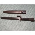 South African FN FAL / R1 Type A Bayonet with Scabbard