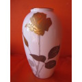 PAIR OF OKURA Noritake Japan Golden Rose Vases