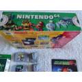 Nintendo 64 console with box