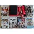 Nintendo wii mini console and games bundle
