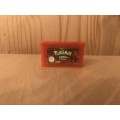 Pokemon FireRed version, Gameboy Advance. Authentic Tested