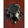 Brand New Huber Suhner Military Full Face Gas Mask with brand new filter cartridge