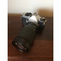 Pentax ME Super with 35-200mm Tokina lens