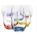 Crystal Stemlesss Whiskey Glasses 4 PCS 345ml