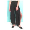 Side Slit Pants Lace Trim Sizes 30-40