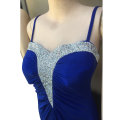 Glorious Diamante Neckline Prom Dress Size 32-34 Color Black