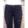 "Hot Selling" Mid-Waist Broken Hole Ripped Pants Sizes 28,30,36,38