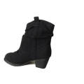 Midi-heel Ankle Boots Black Size 5