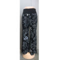 Fashion Adjustable High Waist Wide Legs Pants Size XXL(38/40)
