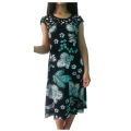 NEW ARRIVAL SALE - Cap Sleeve floral Dress Sizes 32 - 42