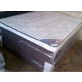 QUEEN SIZE BEDS - BASE AND MATTRESS 120KG PER SIDE