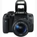 Canon EOS 750D, 24,1 megapixel-18-55mm canon kit lens
